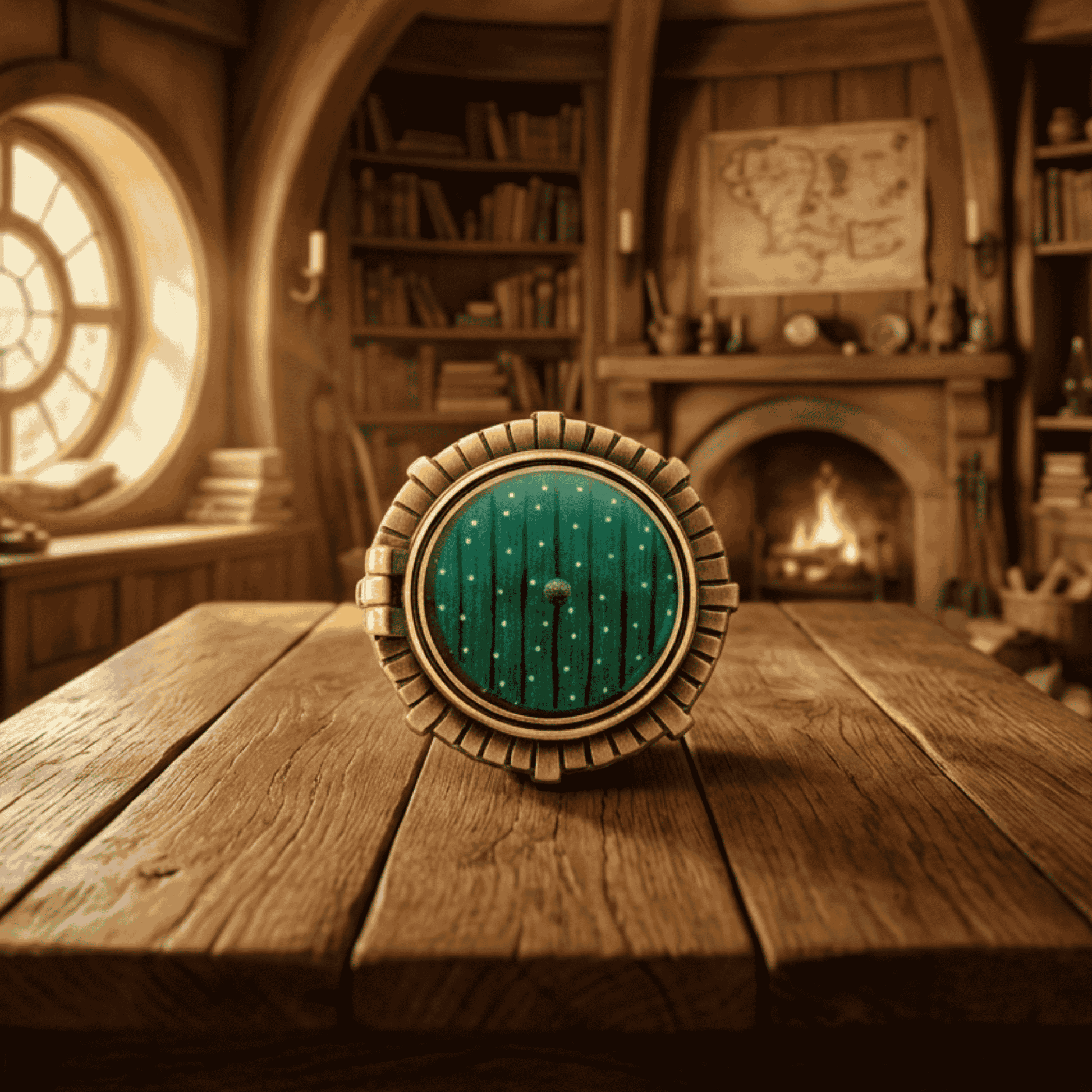Produit dérivé Pin's Hobbiton
