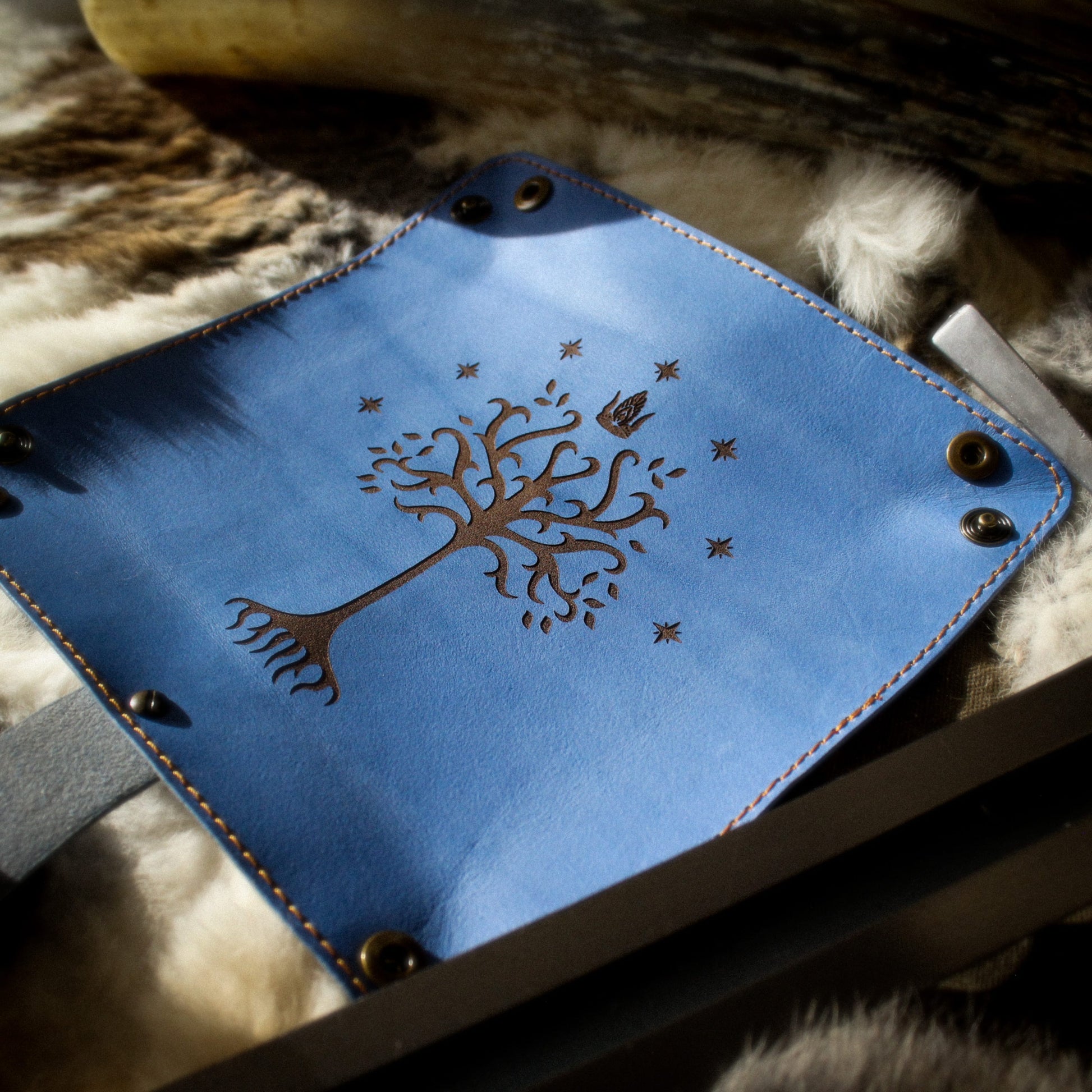 artisanat Plateau de dés artisanal Gondor