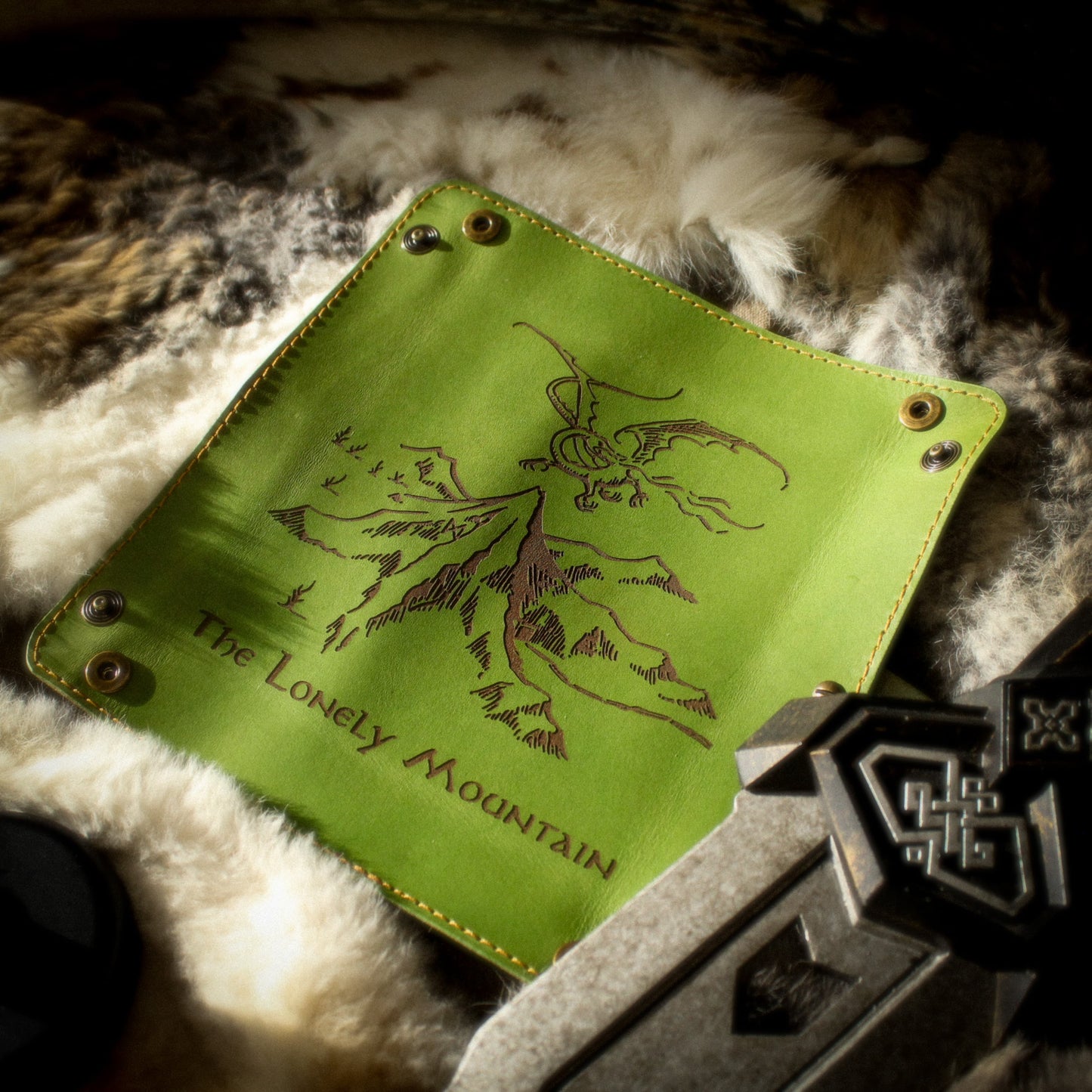 artisanat Plateau de dés artisanal Lonely Mountain