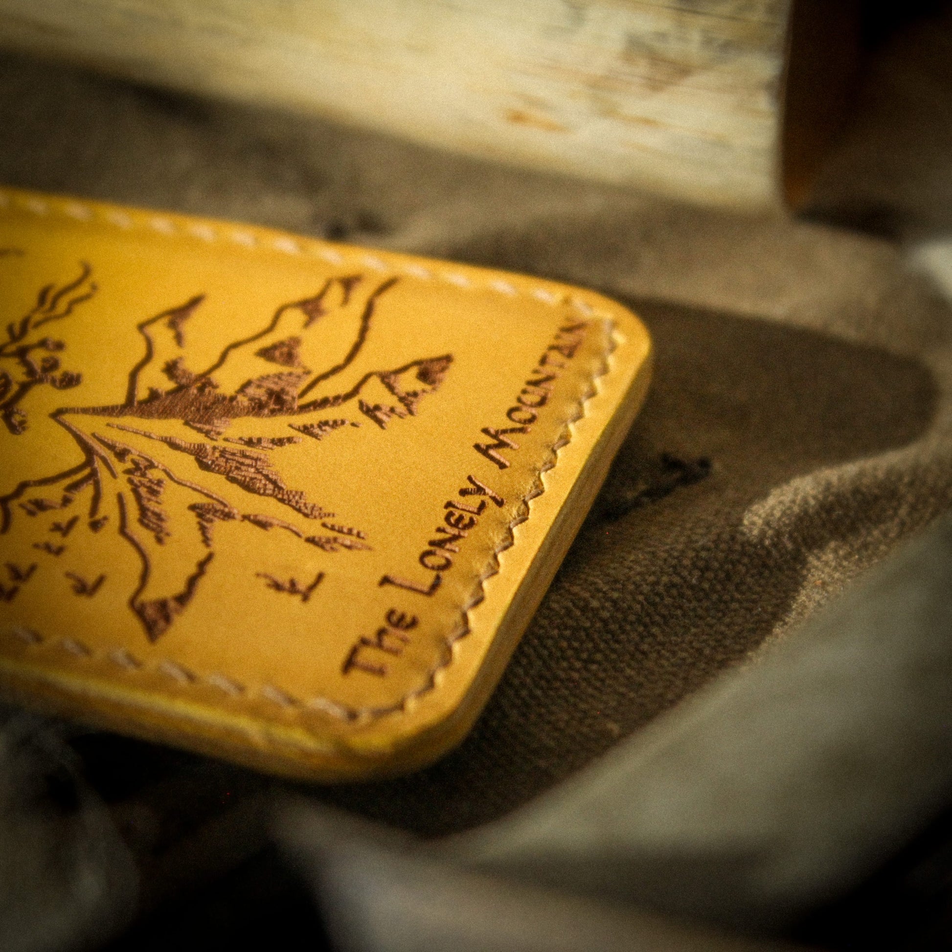 artisanat Porte-cartes artisanal Lonely Mountain