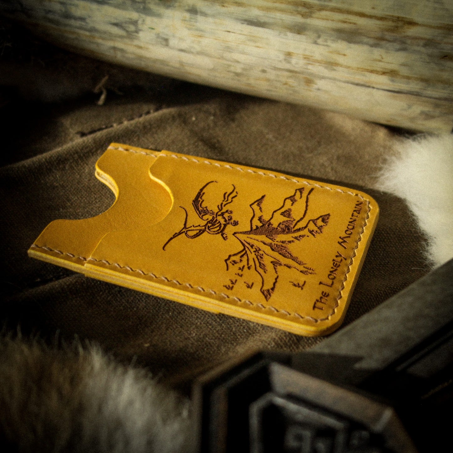 artisanat Porte-cartes artisanal Lonely Mountain