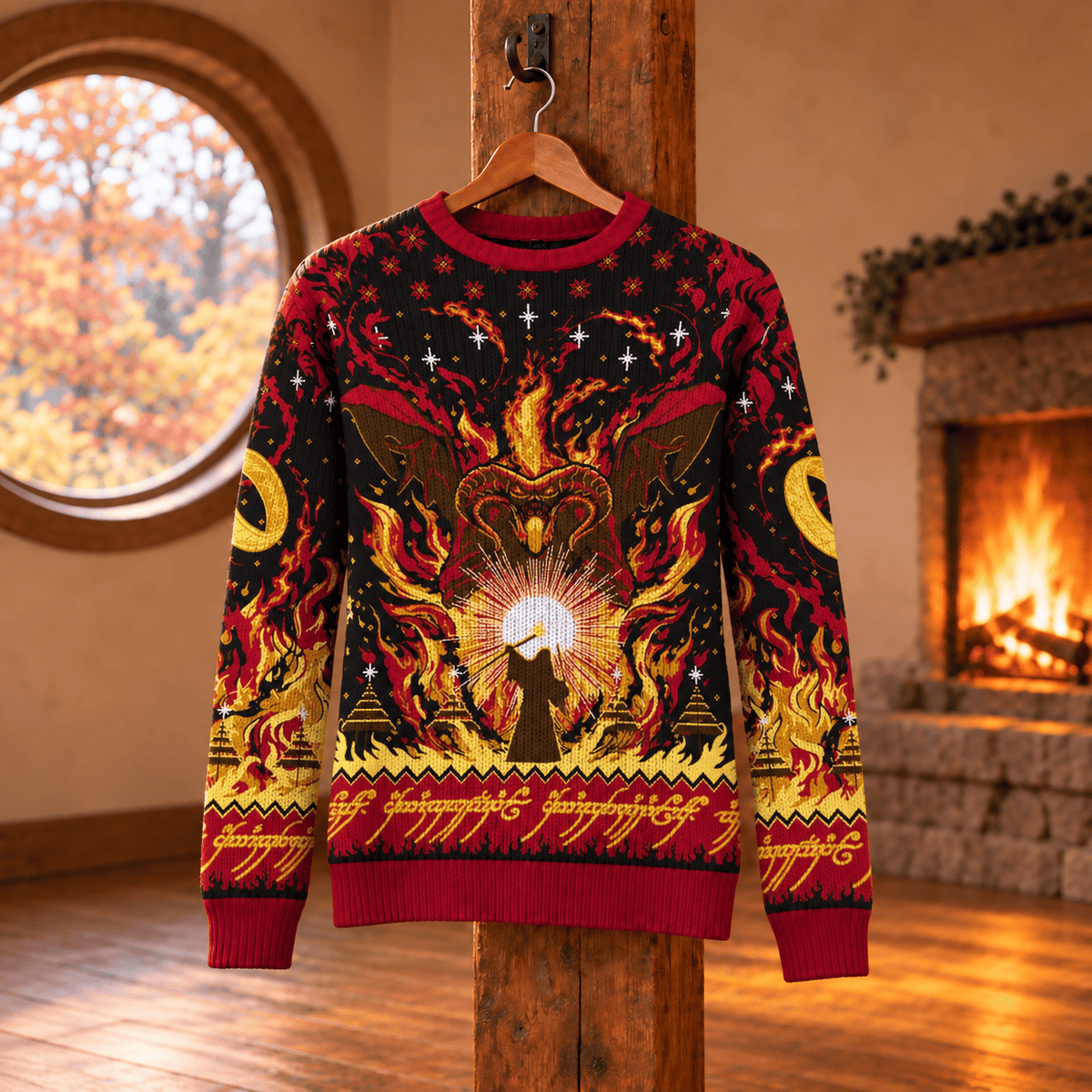 Vêtement Pull de Noël Balrog