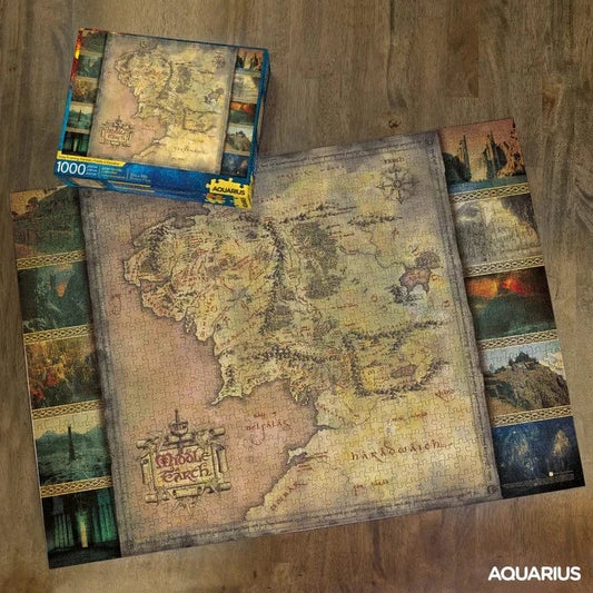 Puzzle Puzzle Carte de la Terre du Milieu (1000p)