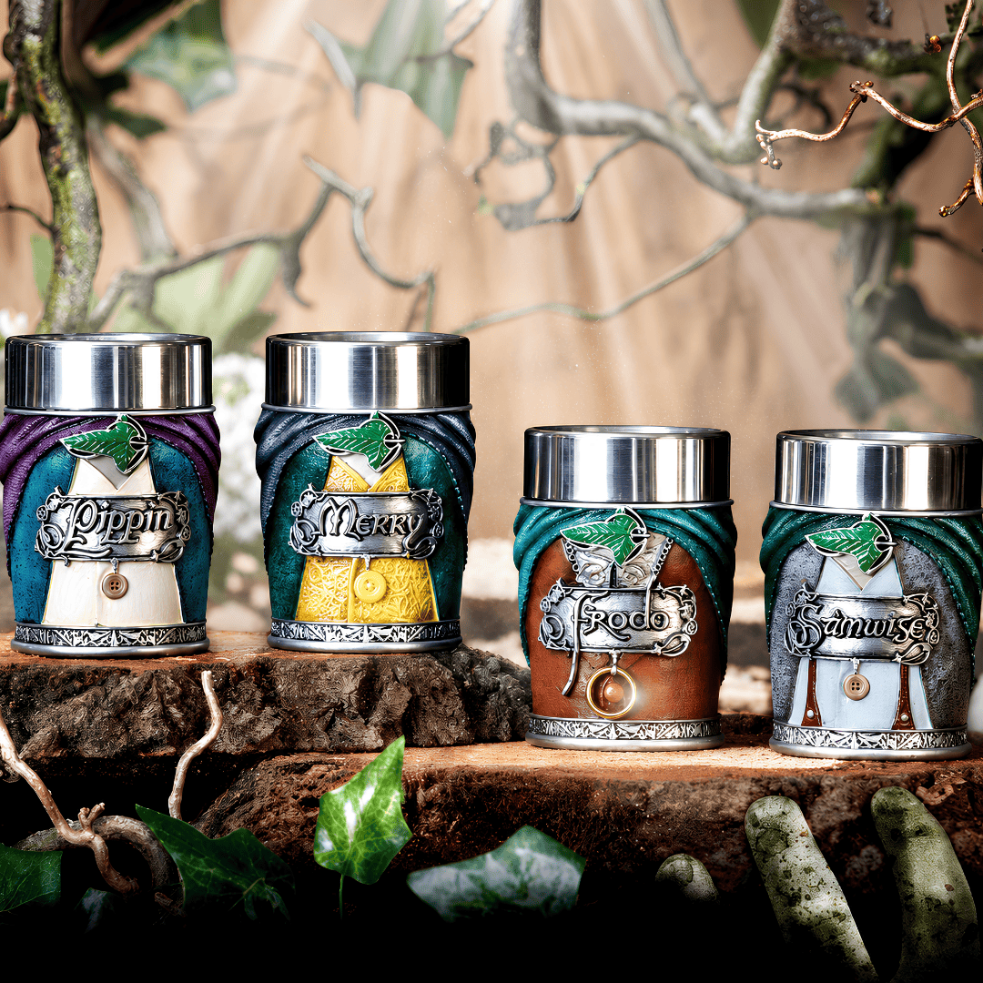 Produit dérivé Set de 4 verres à shot - Hobbits