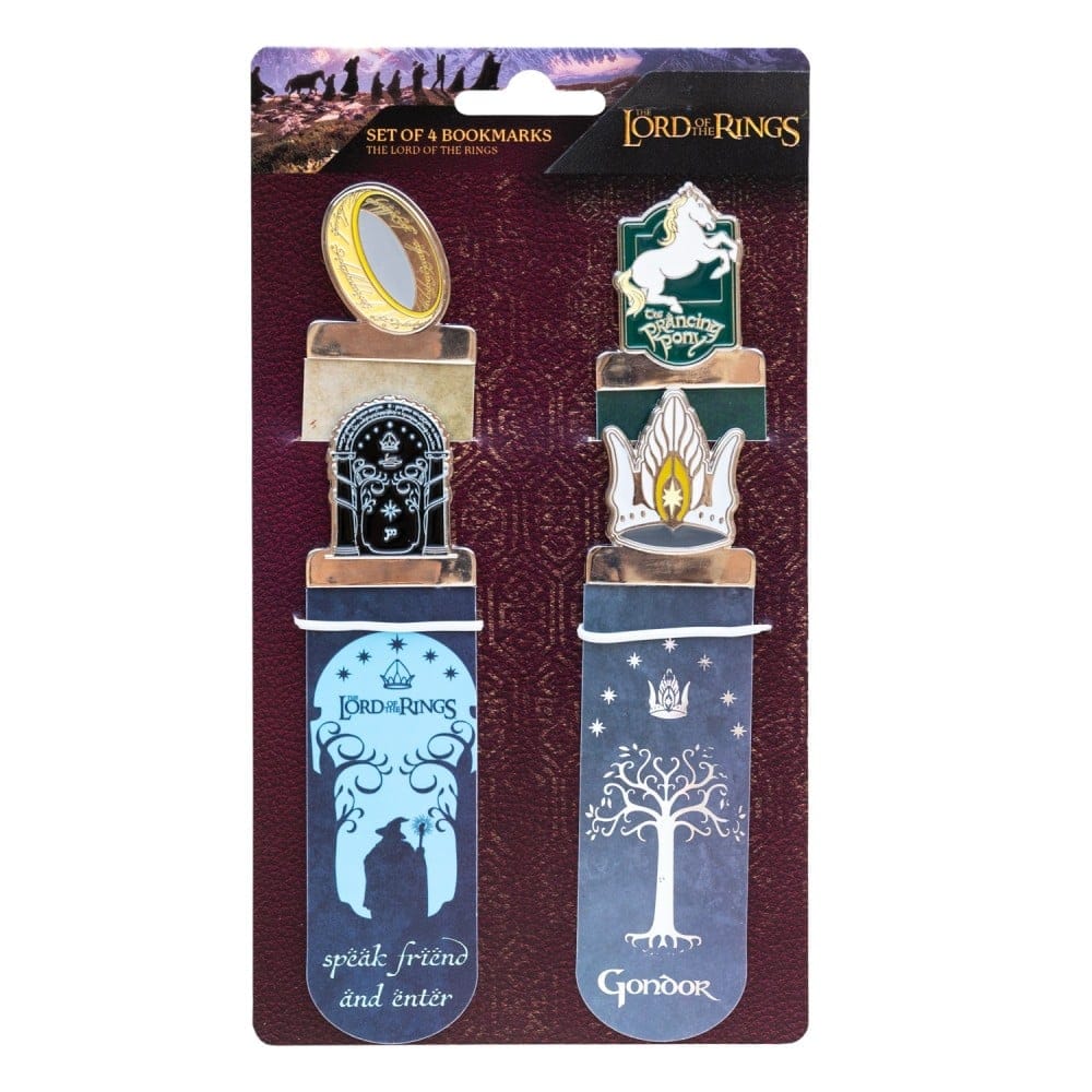 set de marque-pages le seigneur des anneaux