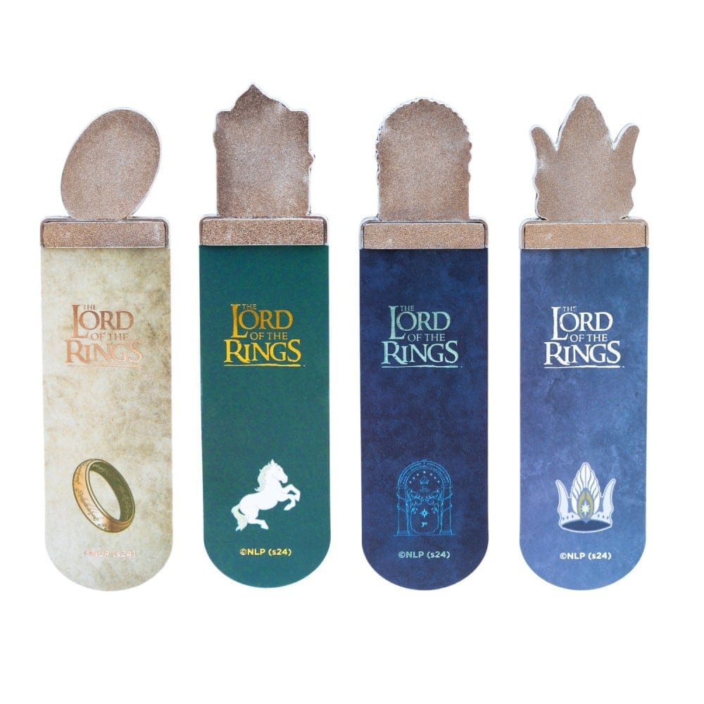set de marque-pages le seigneur des anneaux