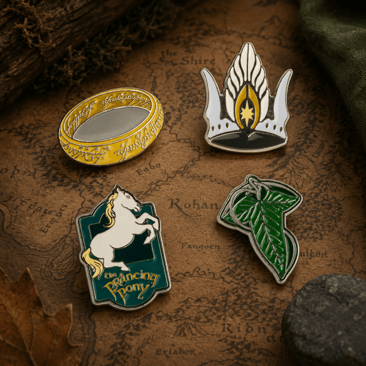 Produit dérivé Set de Pin's Le Seigneur des Anneaux