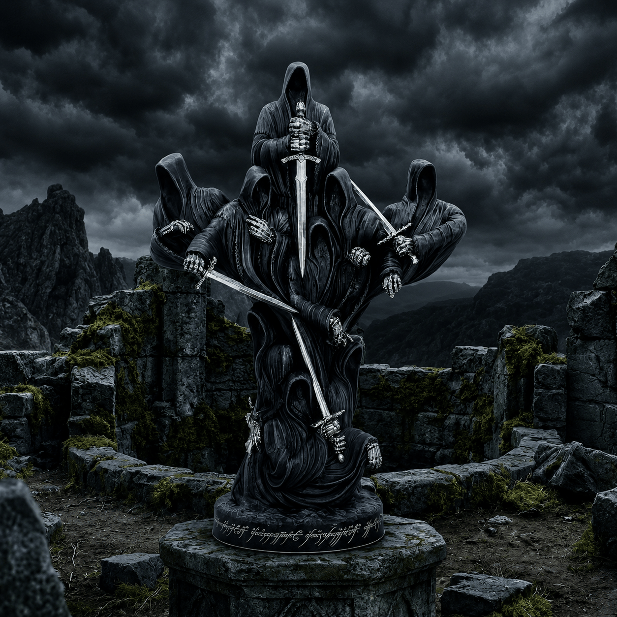 Produit dérivé Statuette Nazgûls