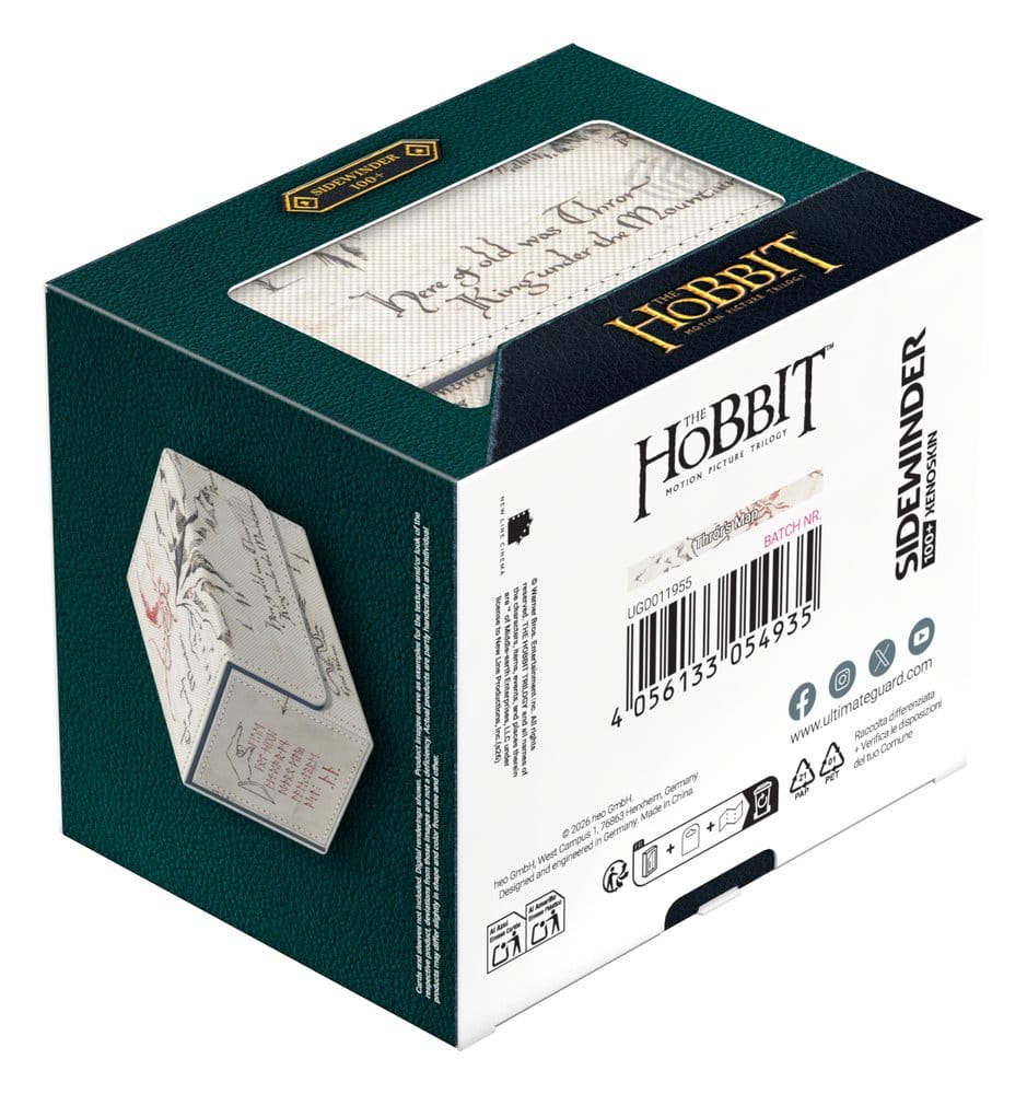 Produit dérivé Ultimate Guard Sidewinder 100 Xenoskin The Hobbit™ - Thrór's Map