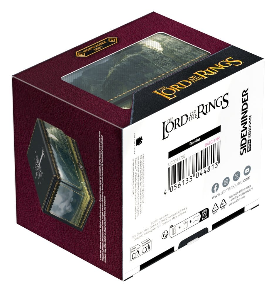 Produit dérivé Ultimate Guard Sidewinder 100+ Xenoskin The Lord of the Rings™ "Places of Middle-earth" - Gondor