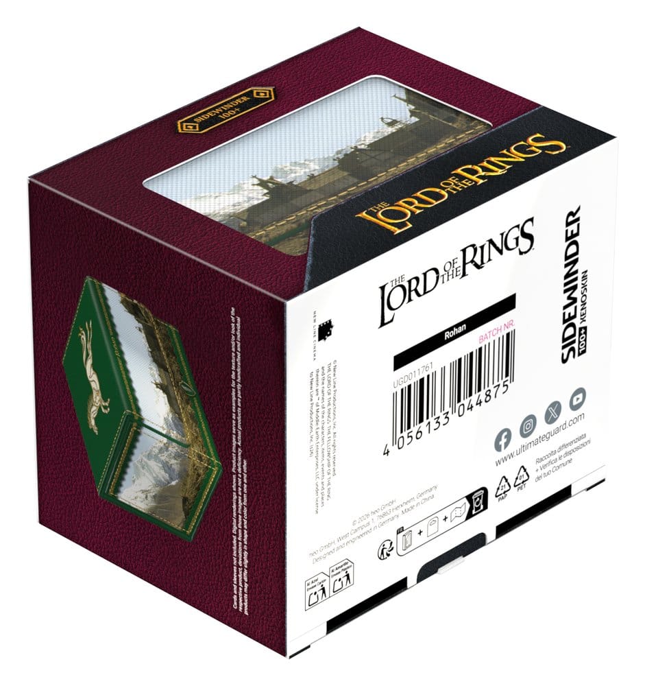 Produit dérivé Ultimate Guard Sidewinder 100+ Xenoskin The Lord of the Rings™ "Places of Middle-earth" - Rohan
